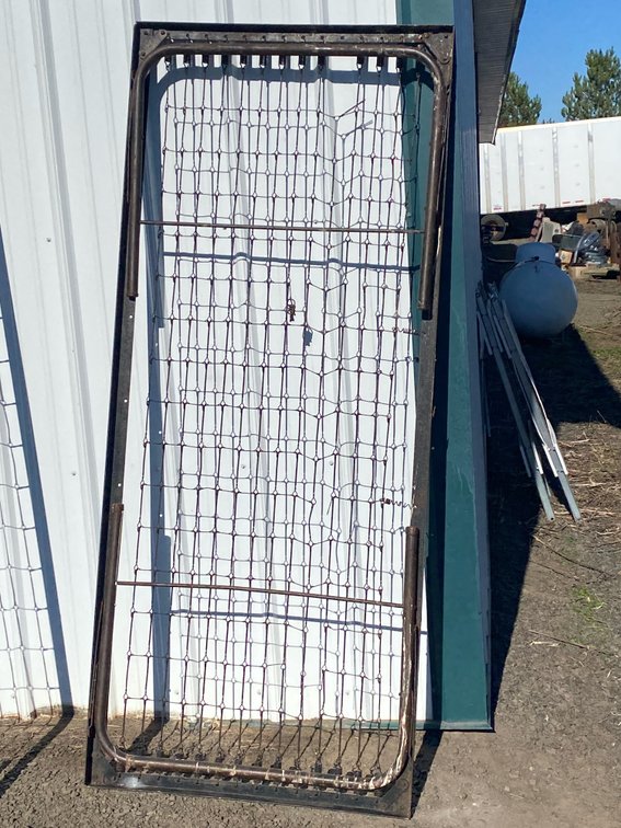 Vintage Metal Link-Spring Bed Frame