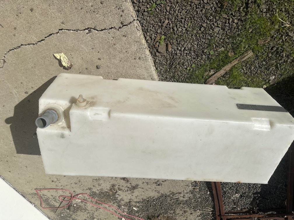 Plastic Holding Tank
