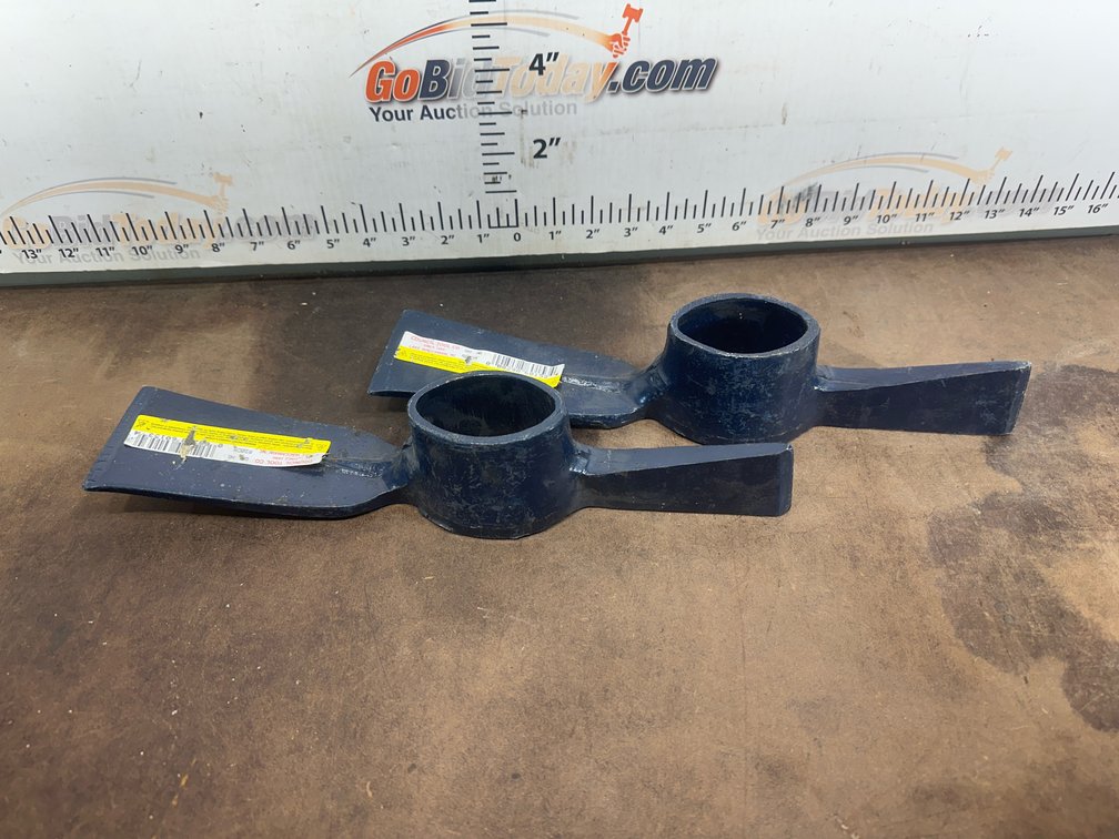 Council Tool Forged Steel Cutter Mattock Heads, 2 Pieces