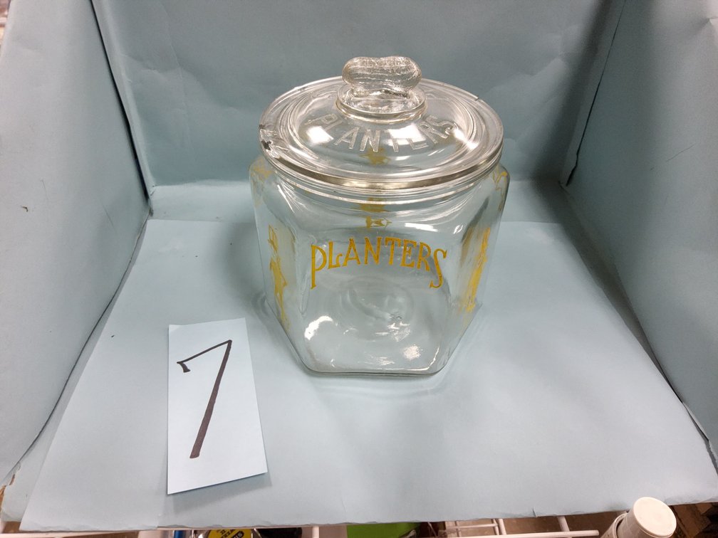 Planters Peanuts jar