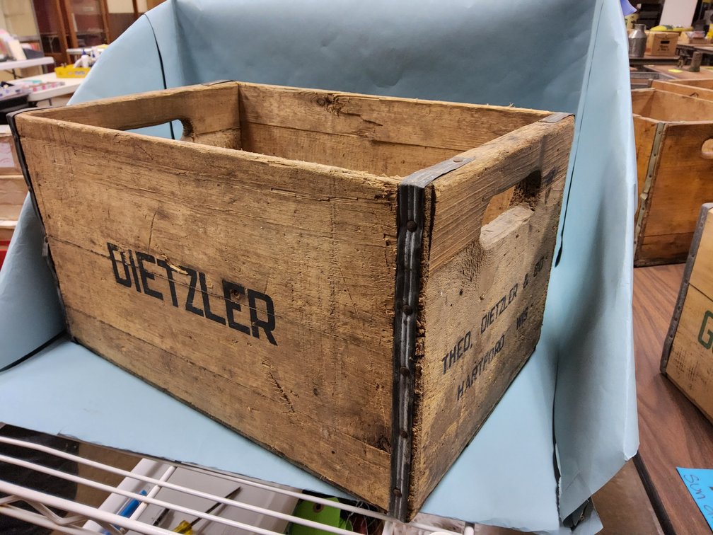 Theodore Dietzler, Hartford soda crate