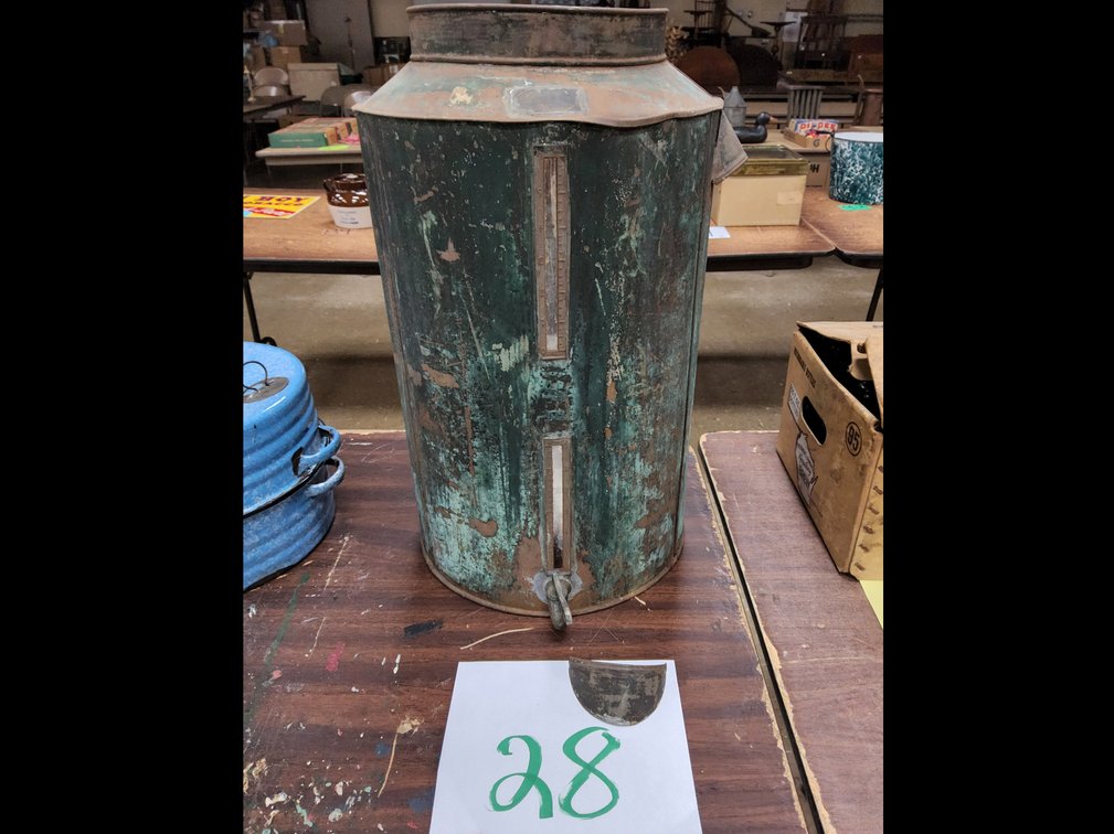Peoples Supply Co. Gravity cream separator can
