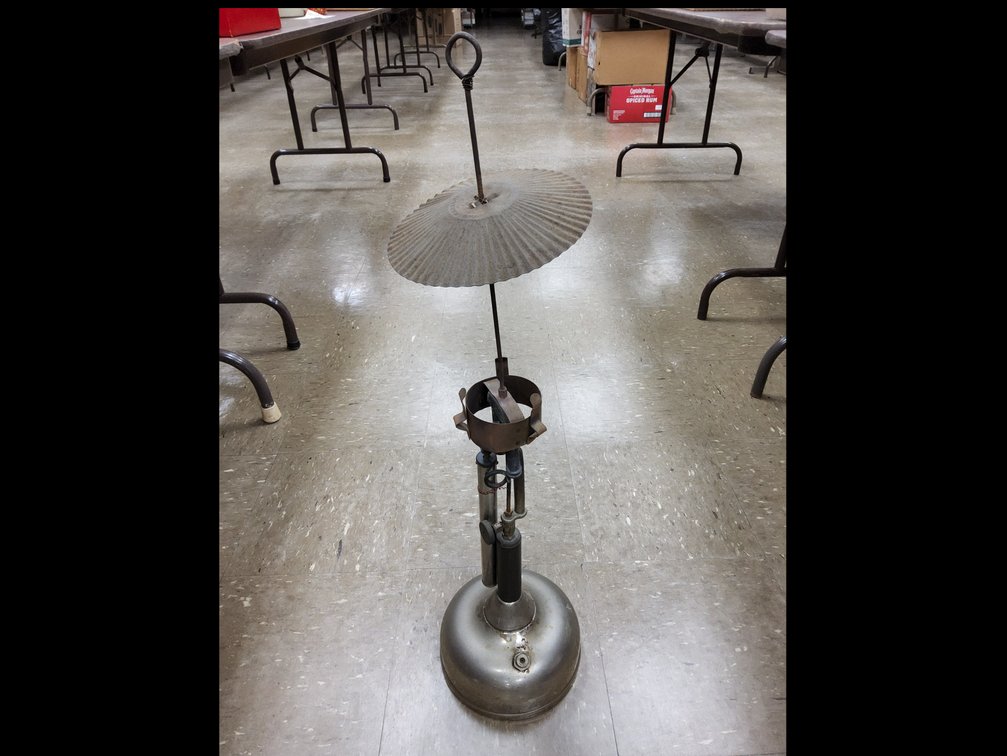 Coleman Quicklite table lamp. 