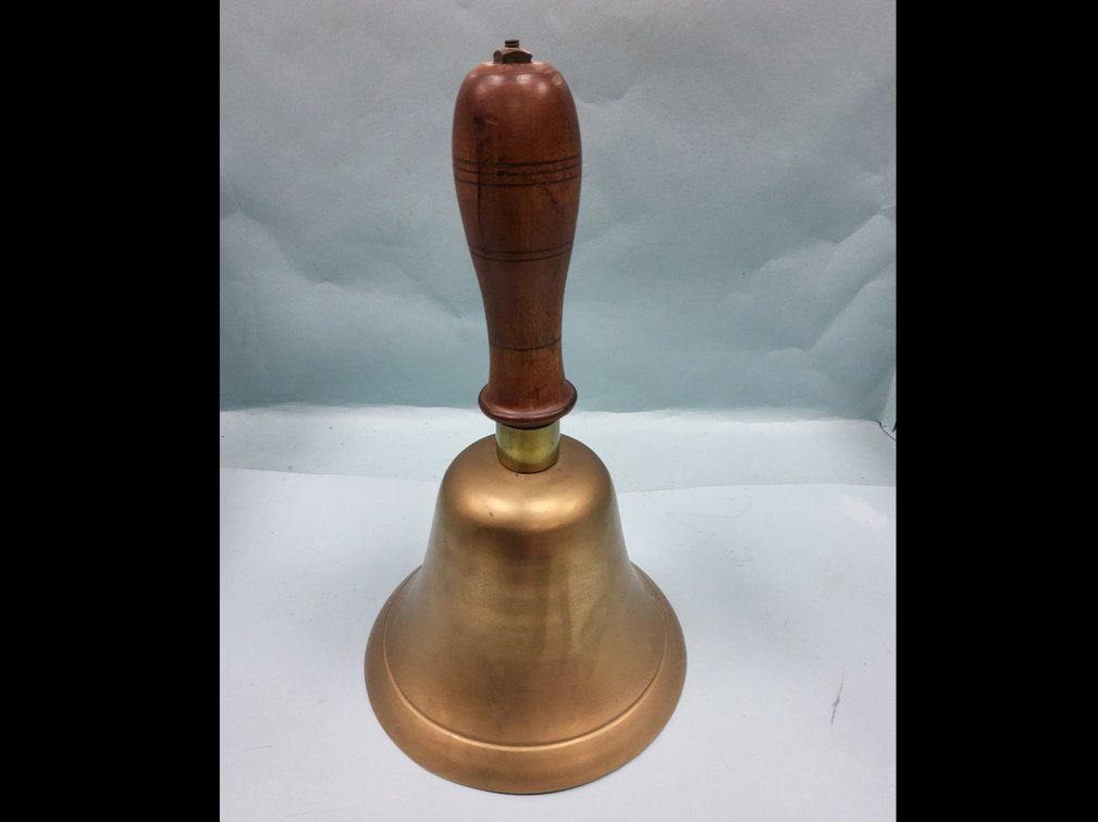 Teacher's brass desk bell. 
