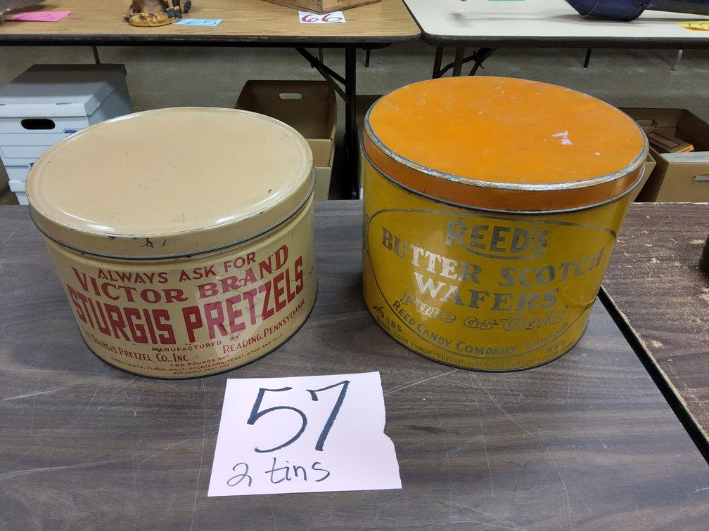 Sturgis Pretzels and Butter Scotch Wafers this