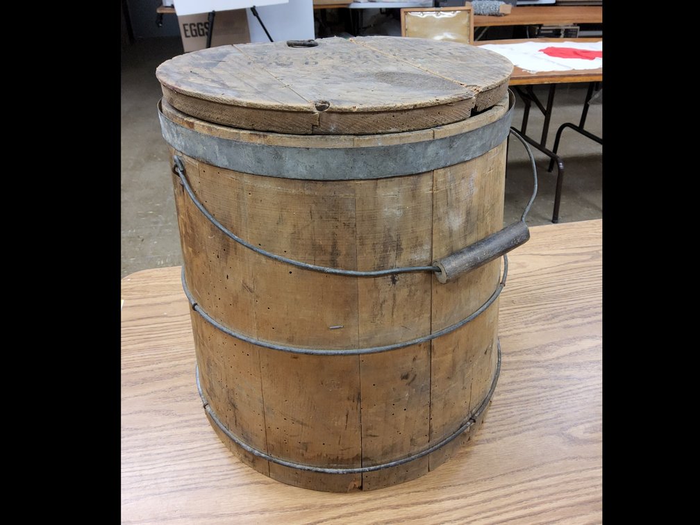 Wood firkin 