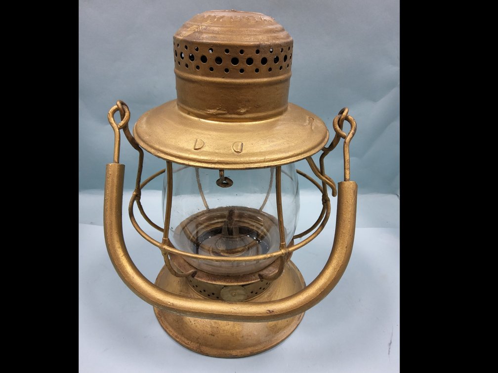 Early model Dietz X.L.C.R. (Excelsior) brakeman's RR lantern