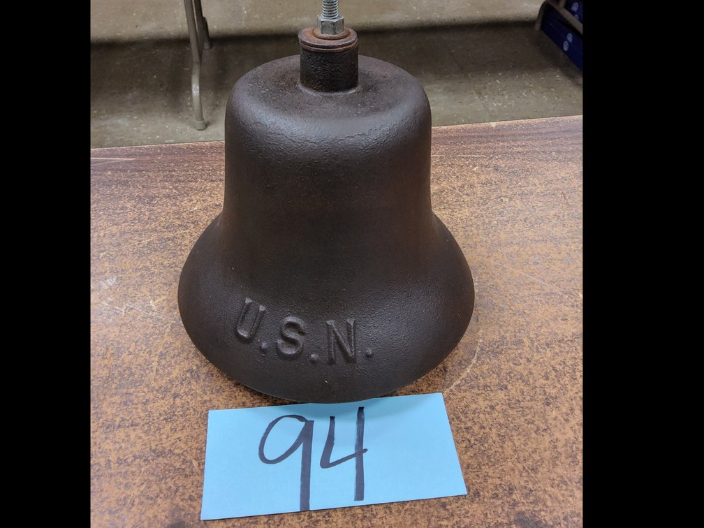 Cast Iron USN bell