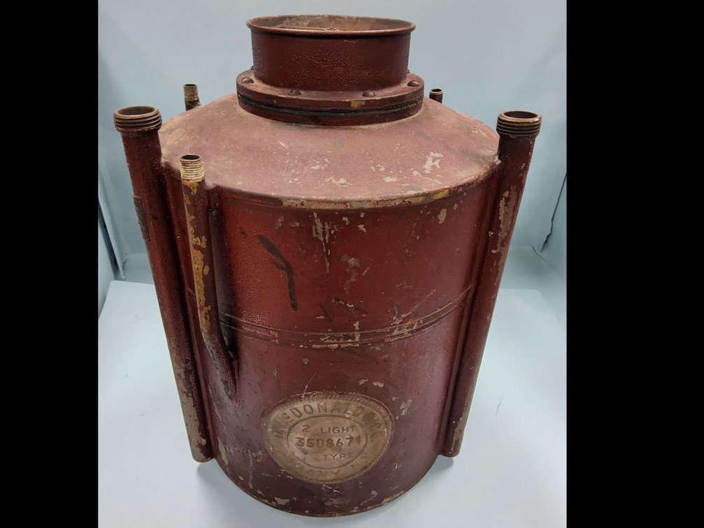 D. McDonald & Co. / American Meter Co. wet gas tank