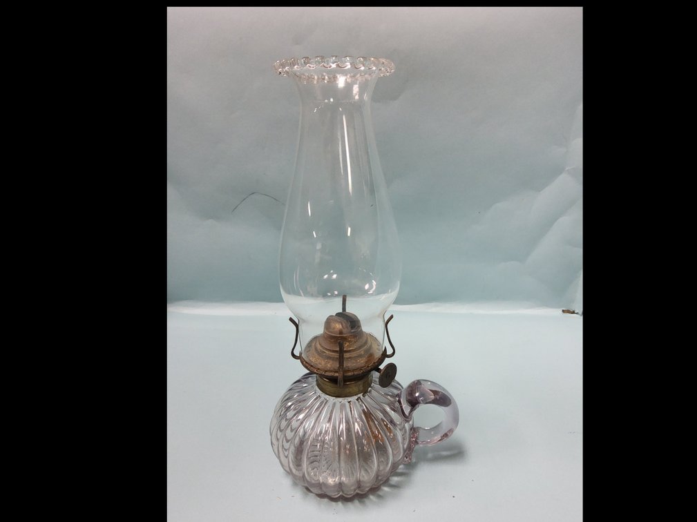 EAPG melon variation finger oil lamp