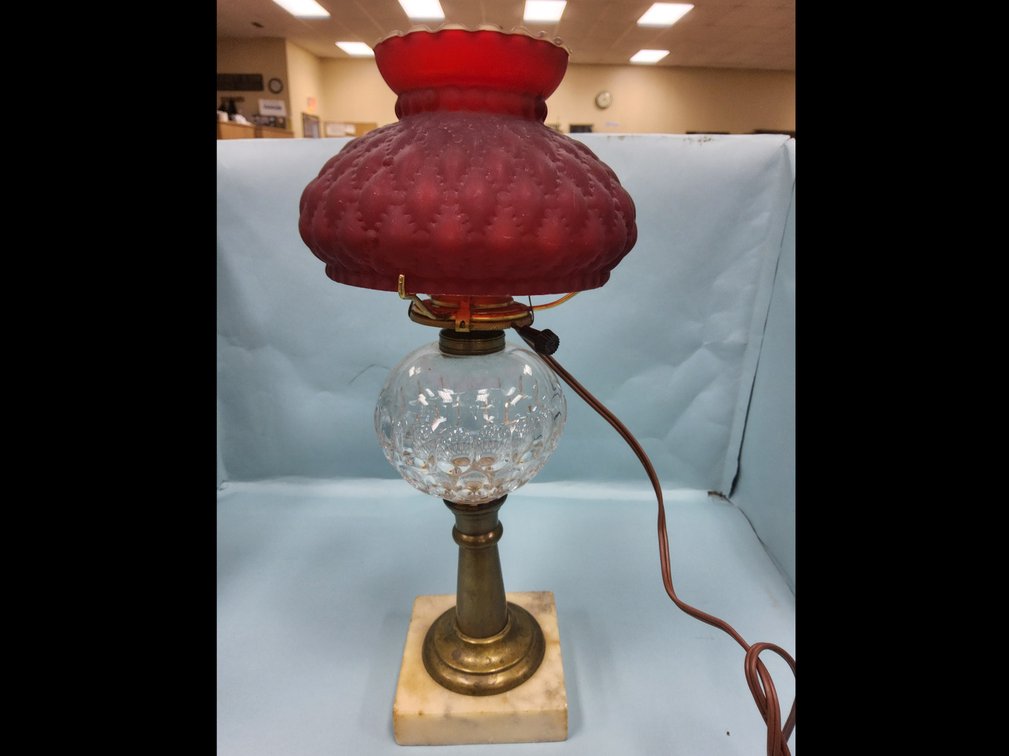 Electrified oil lamp