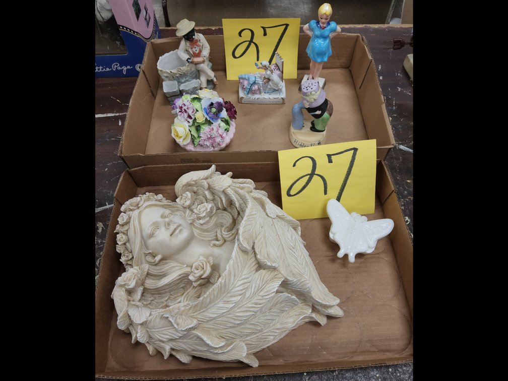 New and old novelty figurines