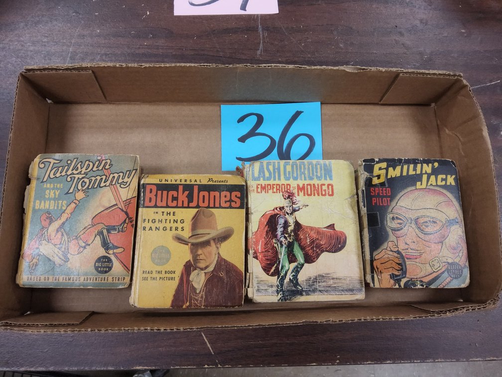4 Big Little books