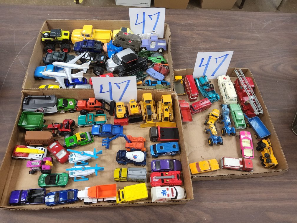 A diecast vehicle bonanza.