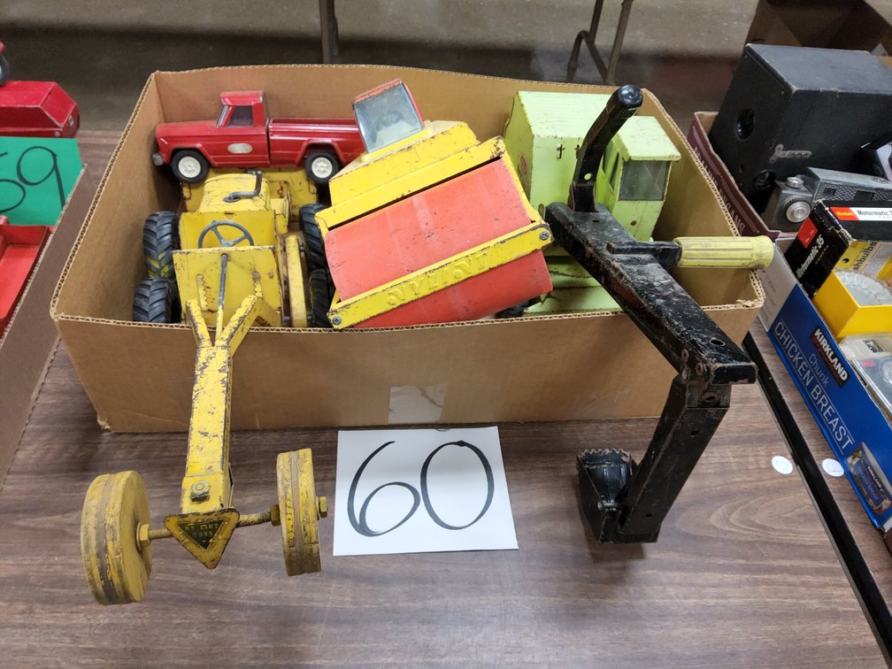 Tonka and other sandbox toys