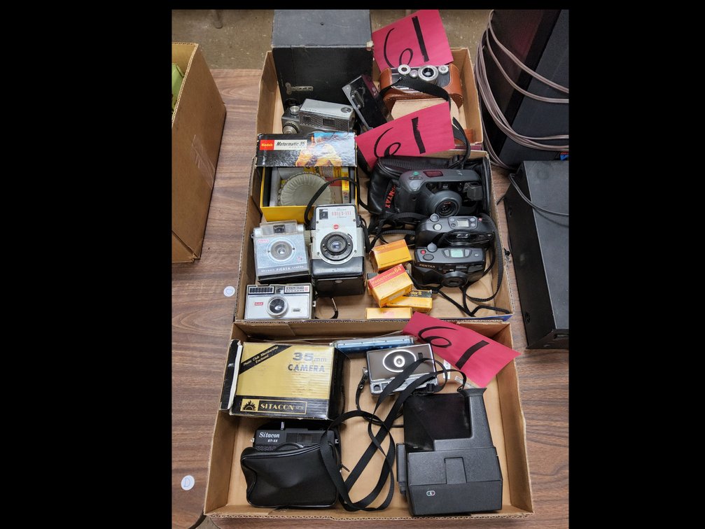 Assorted newer and older and newer older cameras