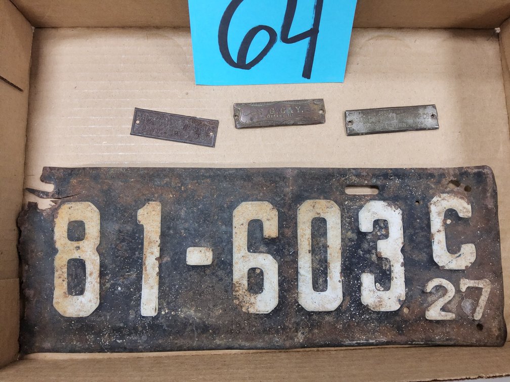 1937 license plate