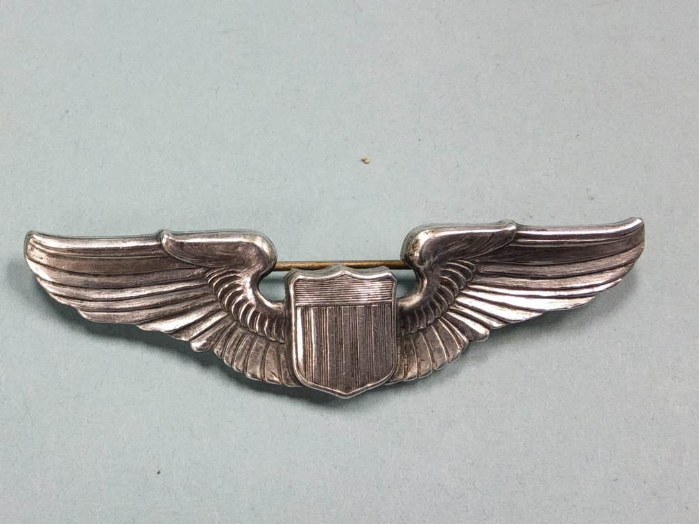 WWII US Army Air Corps Sterling aviators wings