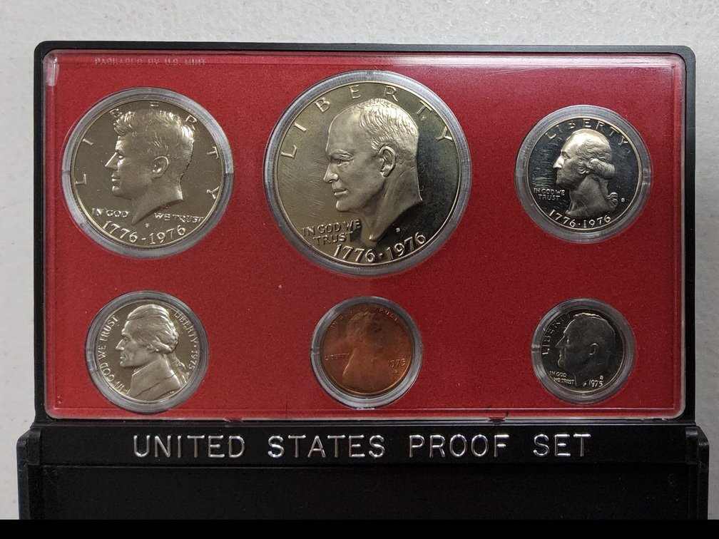 1976S US Proof coin set