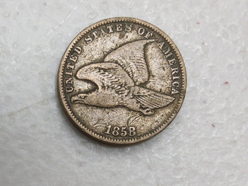1858 Flying Eagle Cent