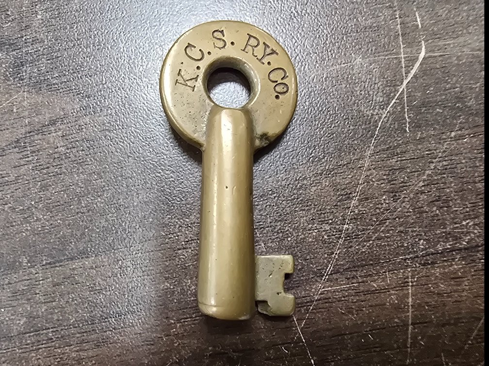 K.C.S. Ry Co. Key