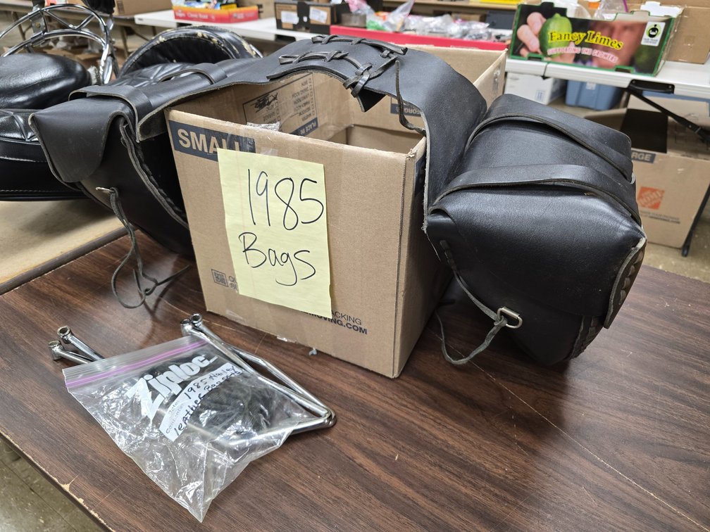 1985 Harley Leather Bags