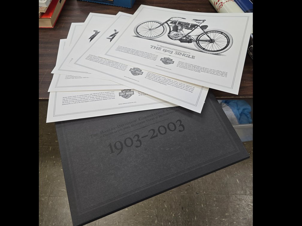 Harley Davidson Centennial Prints and a few Posters