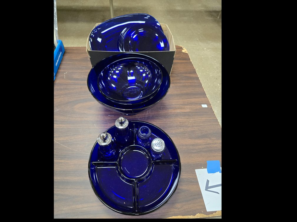 Cobalt glass