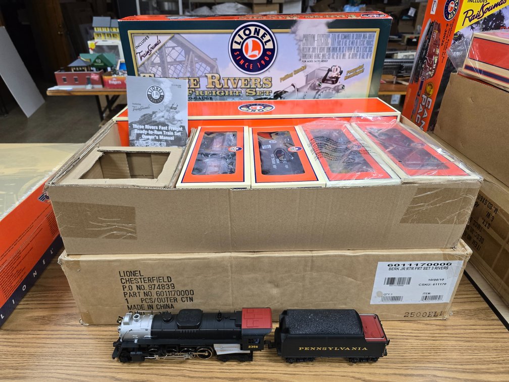 Lionel Three Rivers Fast Freight Set 6-11170