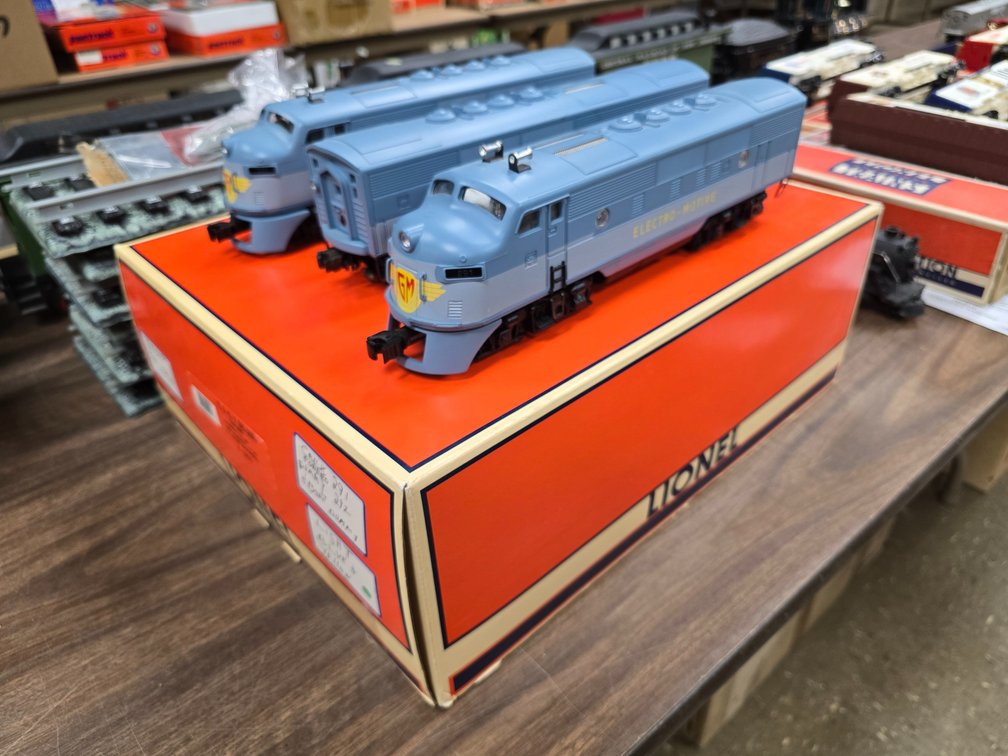 Lionel GM EMD ABA (3) Units, 6-14512