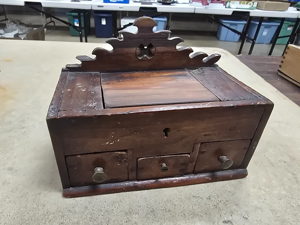 Small folk art box
