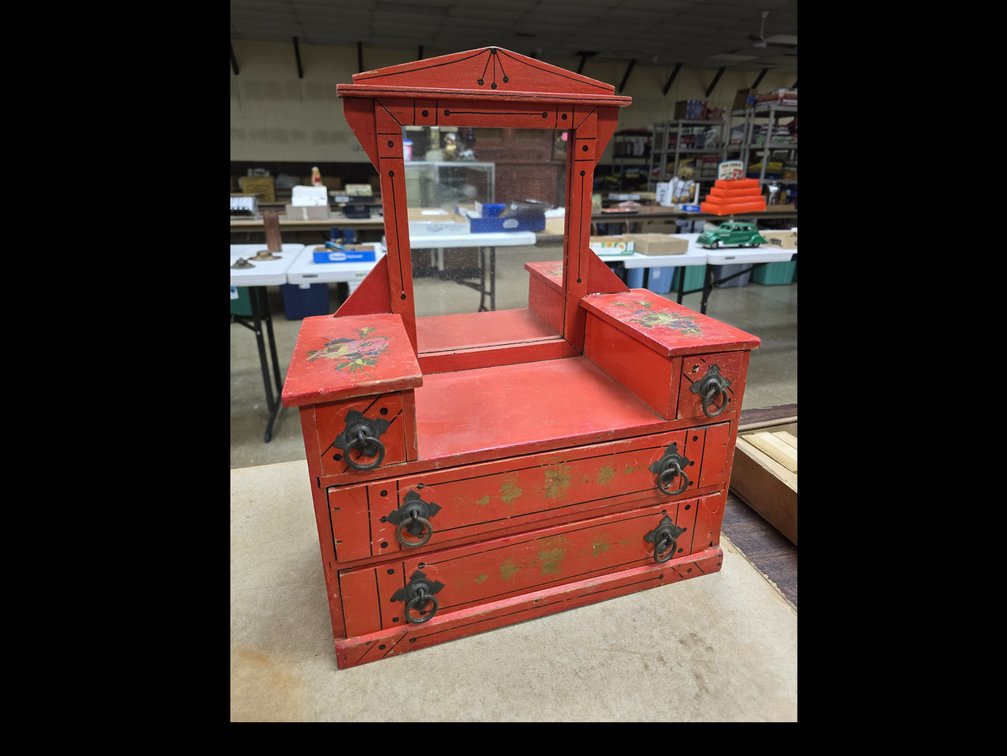 Doll cottage dresser.