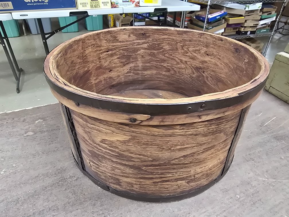 An ash cheese box