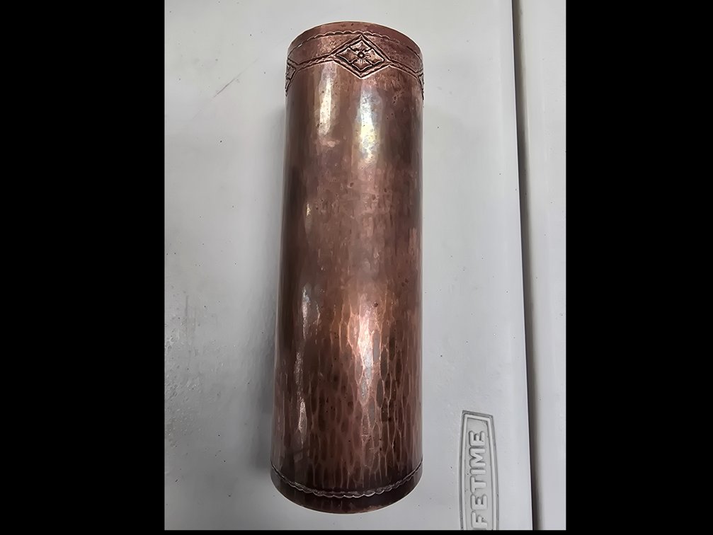 Roycroft A&C copper vase