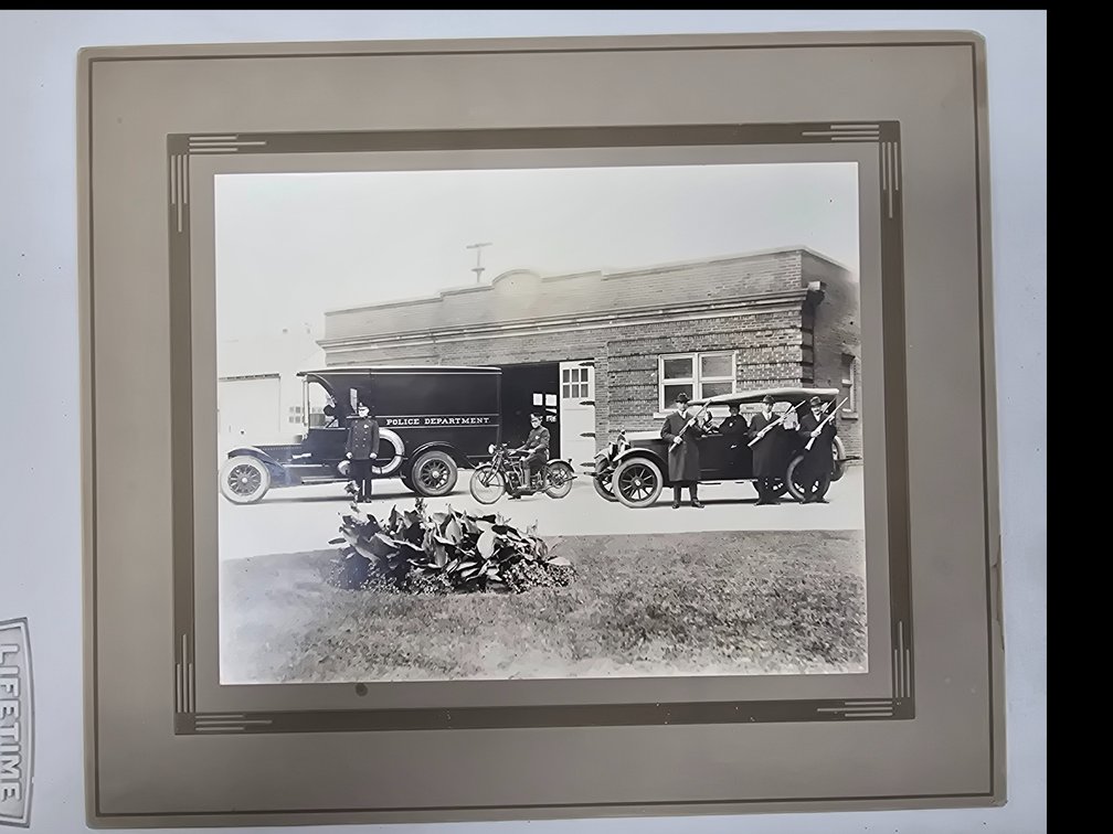 Early 1920s, Sheboygan Police Department photo.