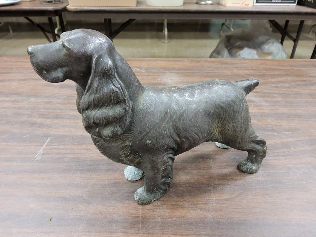 Cast metal Spaniel 