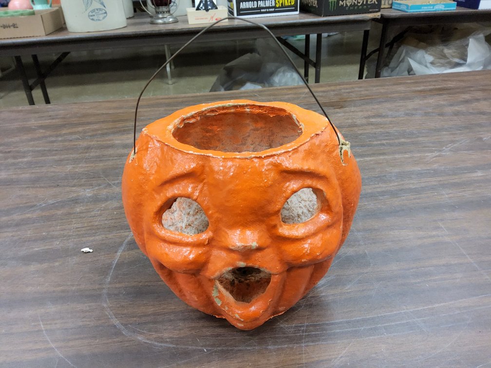 Mache' Jack-O'-Lantern