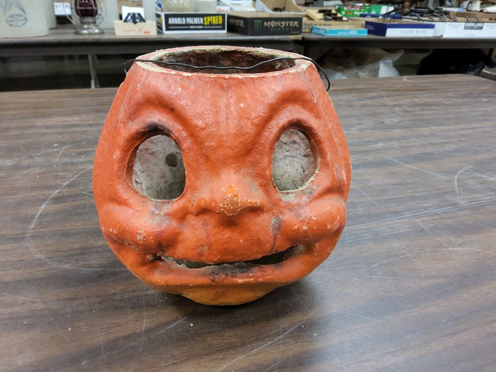 Mache' Jack-O'-Lantern