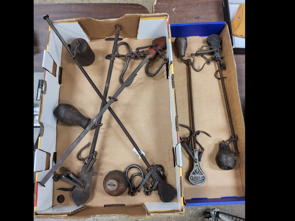 5 different steelyards