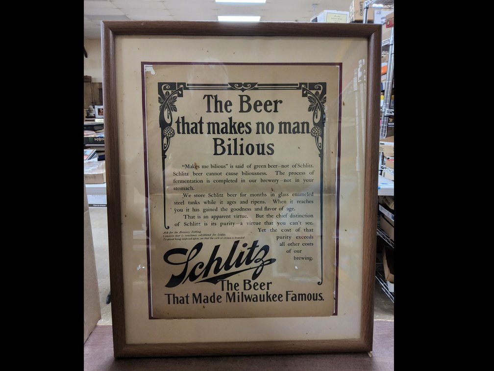 Schlitz Pre Pro poster