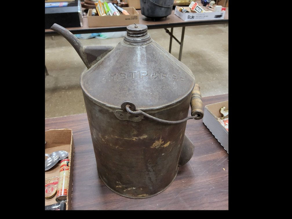 CMStP&PRR 2gl kerosene can