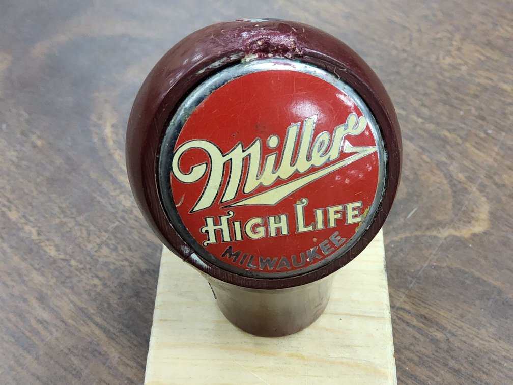  Miller High Life ball tap knob.