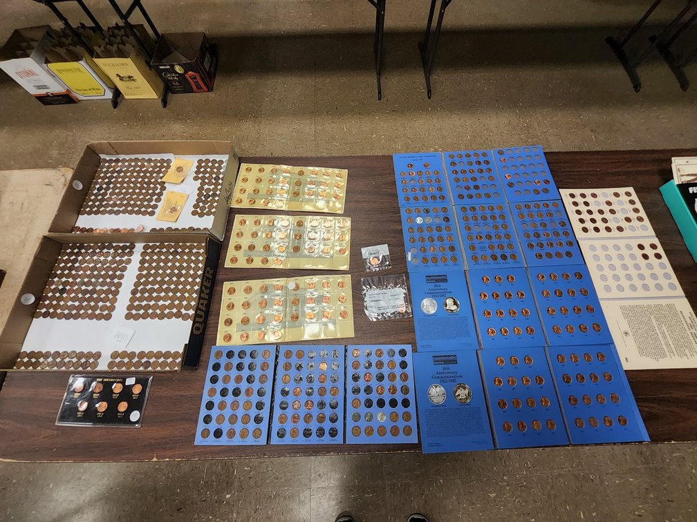 Pennies. Lots of pennies 