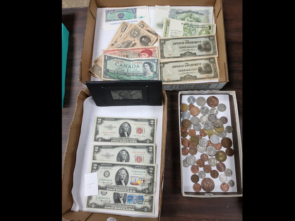 US and Foreign Coins and Currency