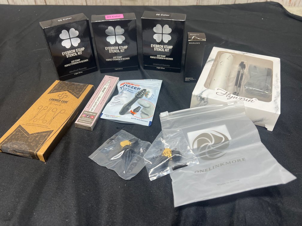 Womens eyebrow and cosmetic stuff 