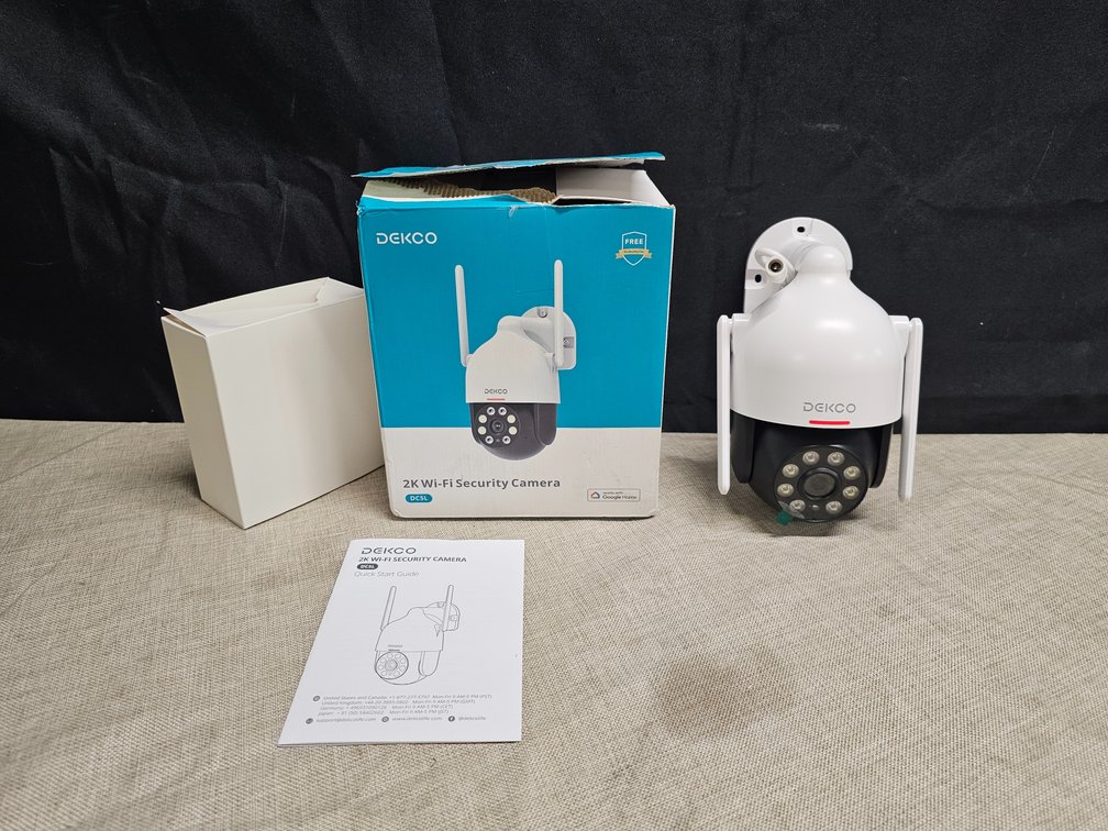 Dekco 2k WI Fi Security Camera