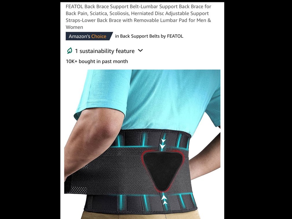 XXL Back Brace 