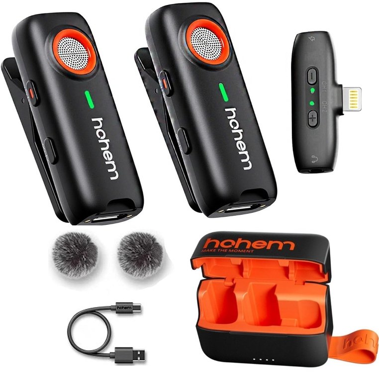 Hohem Wireless Microphone for Iphone