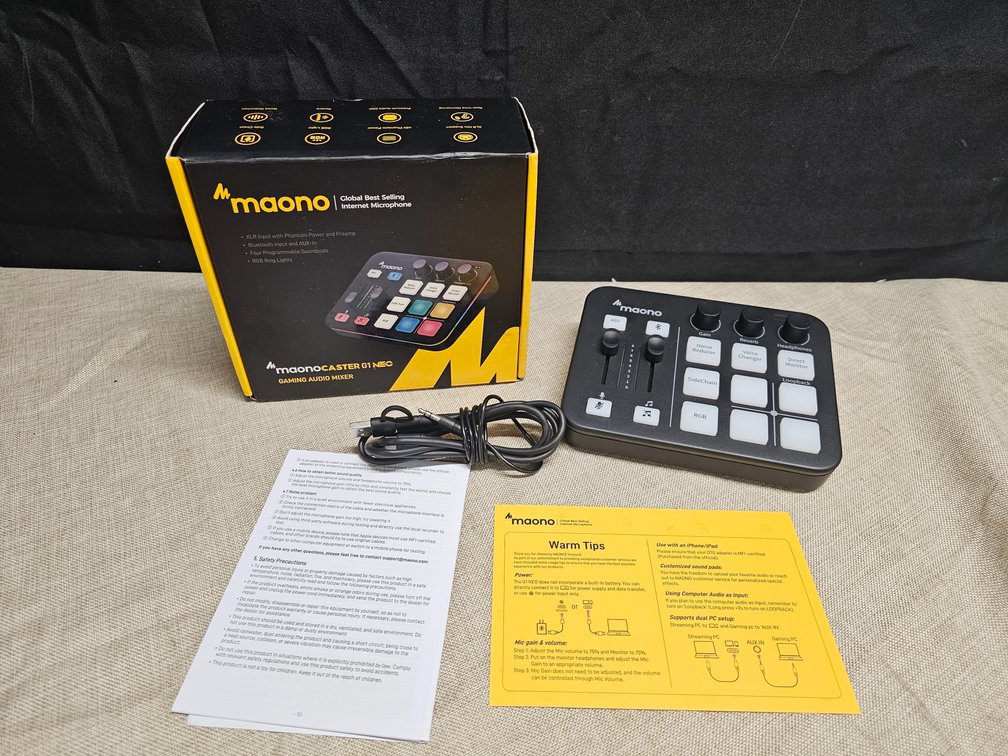 Maonocaster G1 NEC Gaming Audio Mixer