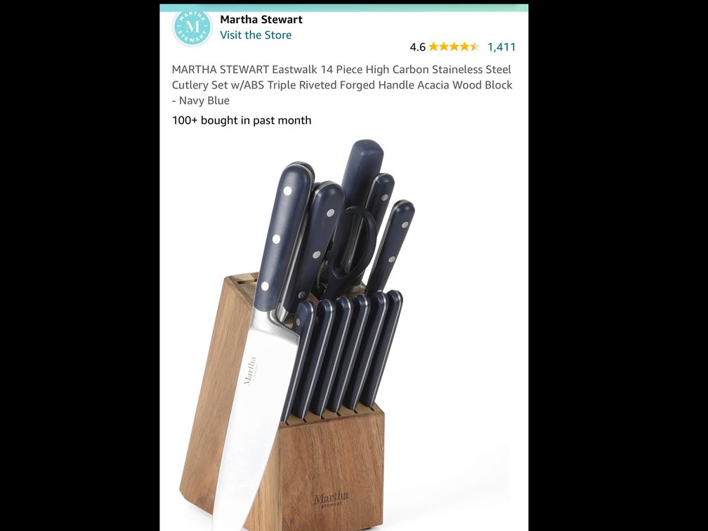 Martha Stewart set 